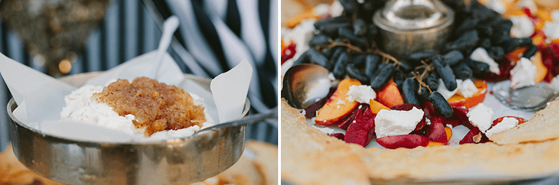 Delicious food for a baby shower. 