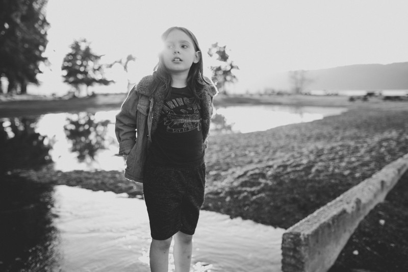 Adventurous lifestyle portraits at Twanoh State Park.