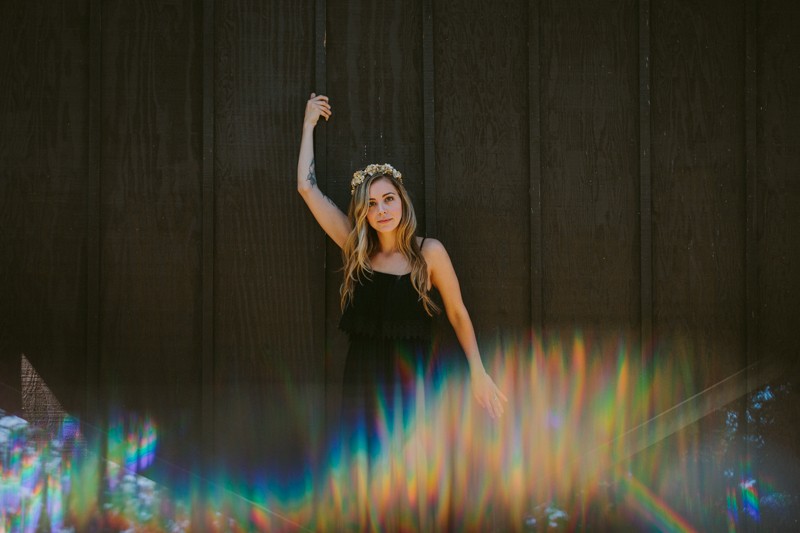 Creative and non-traditional portraits, at Kitsap Memorial State Park.