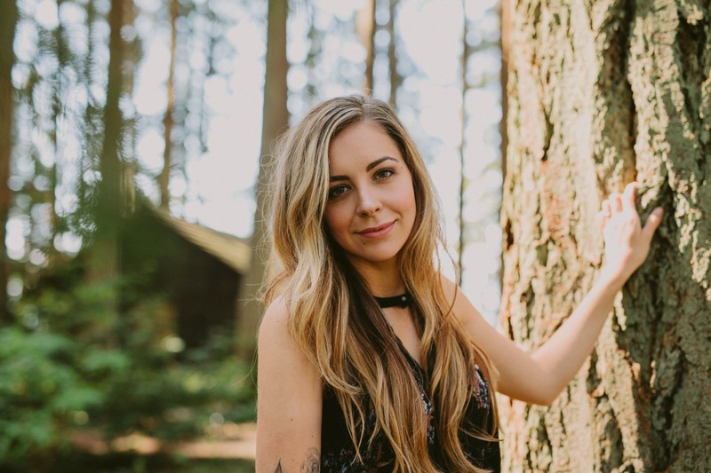 Beautiful forest themed portraits at Kitsap Memorial State Park in Poulsbo, WA.