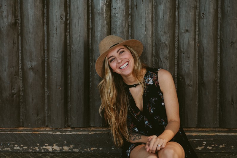 Lifestyle fashion shoot at Kitsap Memorial State Park in Poulsbo.