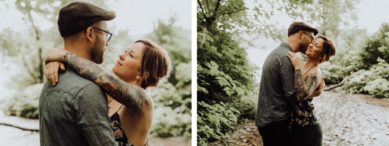 Fun waterfront engagement session in the Hood Canal area of Washington state. 