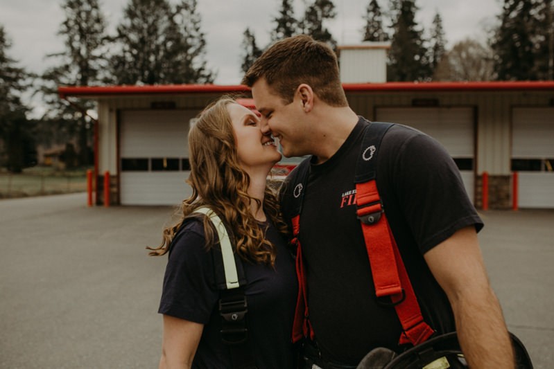Playful PNW engagement session | Kitsap County elopement + wedding photographer Meghann Prouse | www.photomegs.com