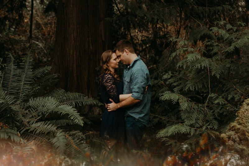 Romantic PNW engagement session | Port Angeles elopement + wedding photographer Meghann Prouse | www.photomegs.com